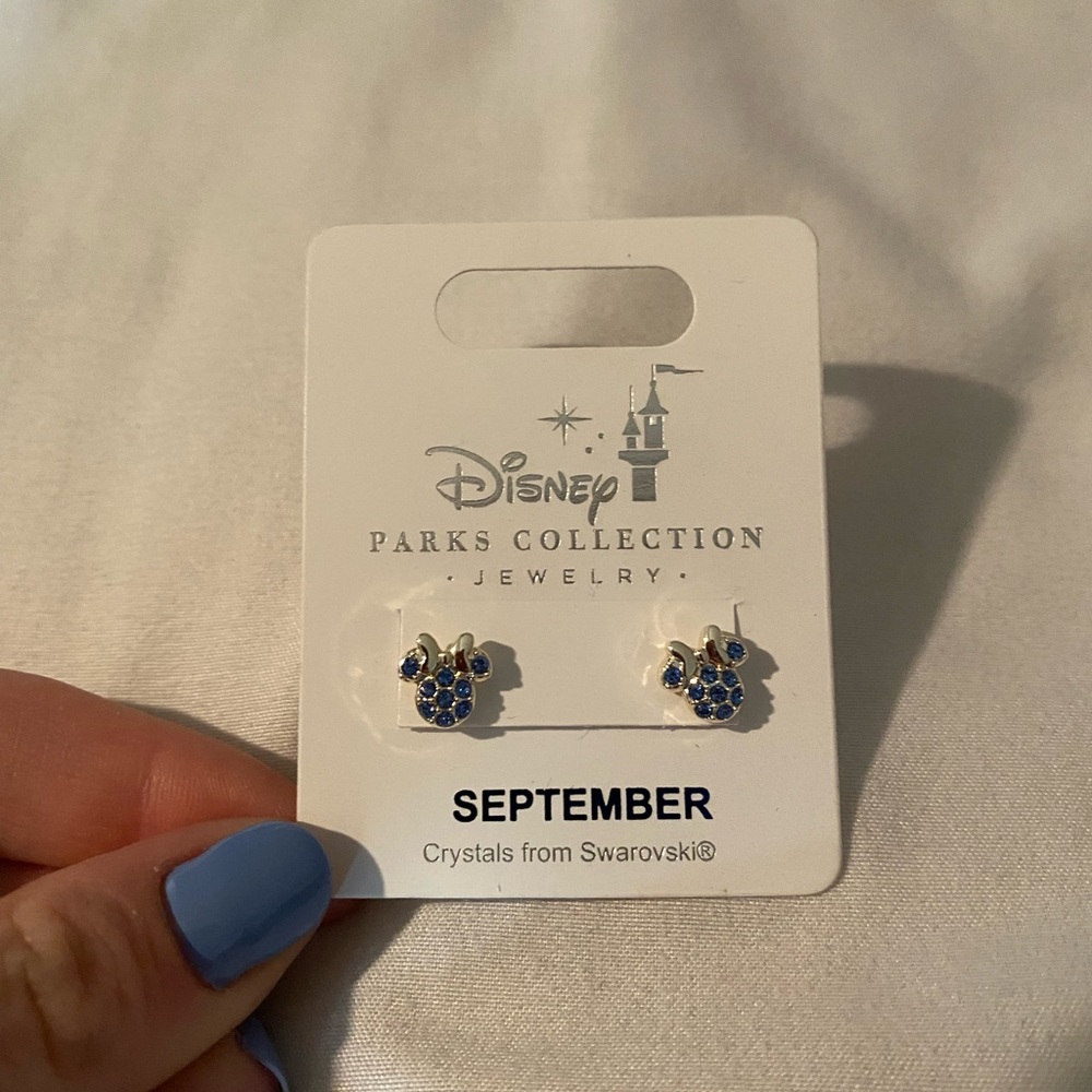 September Birthstone Minnie Necklace